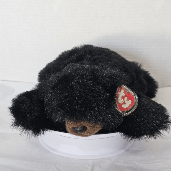 TY Baby Paws Brown Black Bear 12" Plush Stuffed Animal Vintage 👀 - Picture 5 of 15